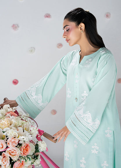 Sahane | Blush n Bliss Premium | LP63002 Bluebel - Casual Dress - available at Maria Faisal in UK and USA.
