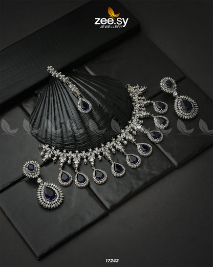Drop Cut Necklace - Necklace Sets 