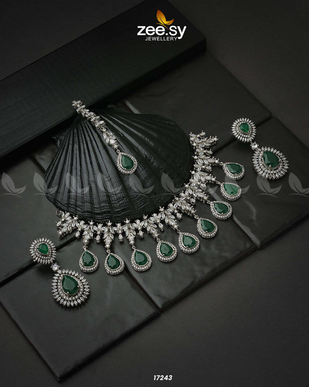 Drop Cut Necklace - Necklace Sets 