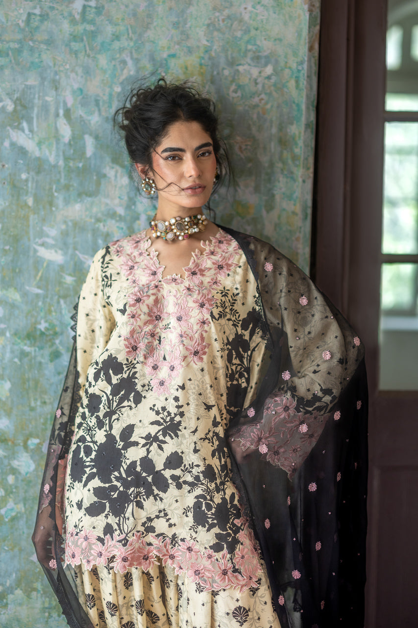 Zainab Chottani | Summer Edition 26 | Dusk Muse - Formal Dress - available at Maria Faisal in UK and USA.