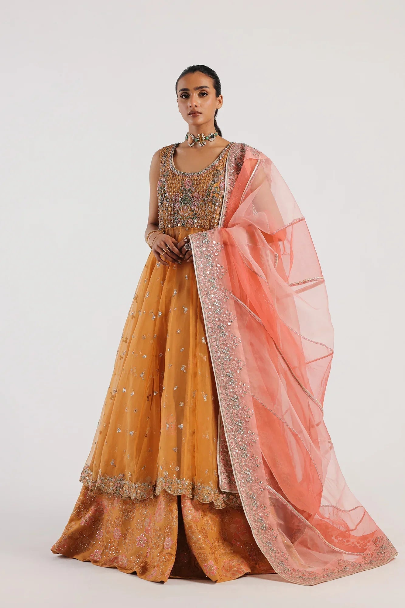 Ethnic | Luxe Formal Collection | E0027/115/221 - Bridal - Maria Faisal