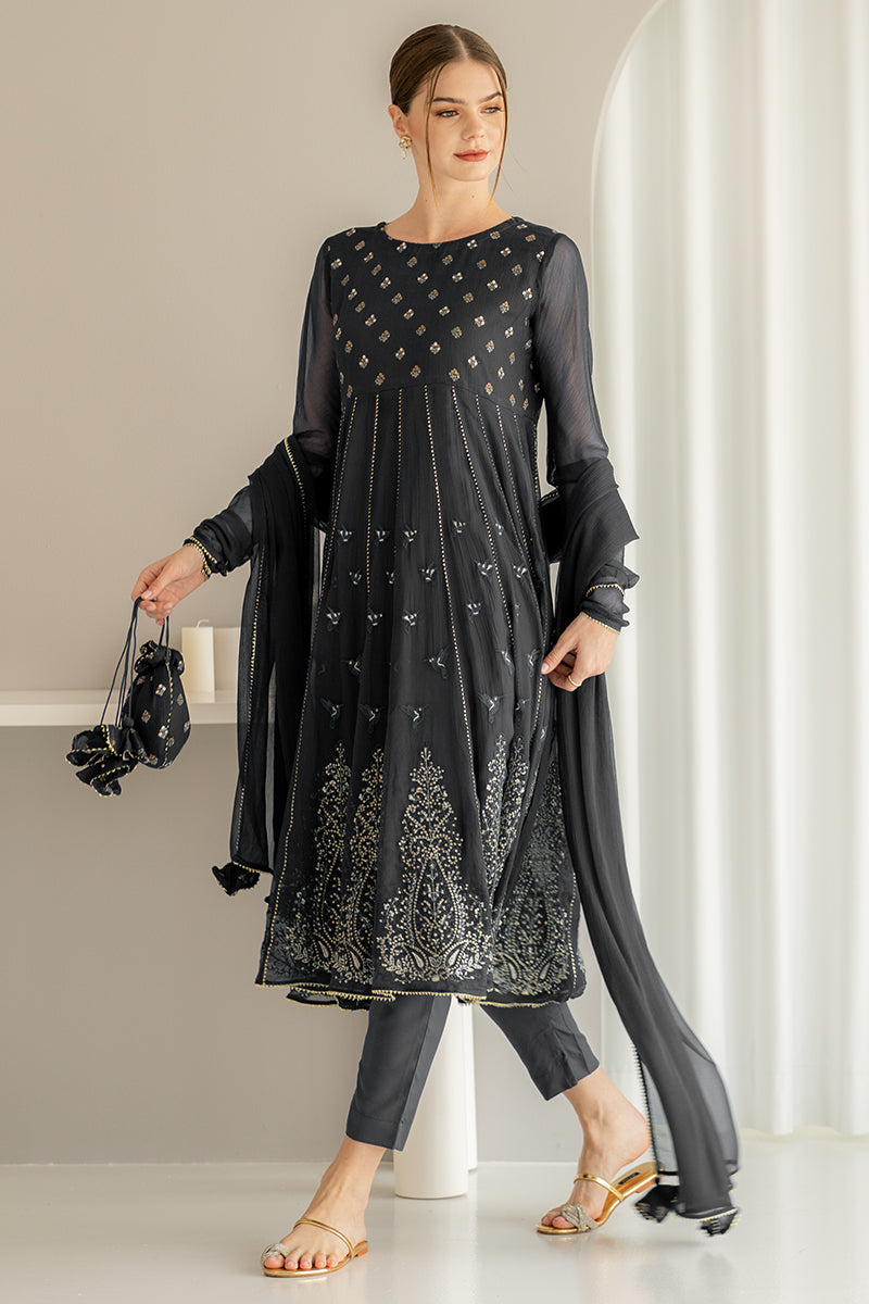 Ego | Diva Premium | ANAARKALI 3 PIECE - Ladies Clothes - Maria Faisal