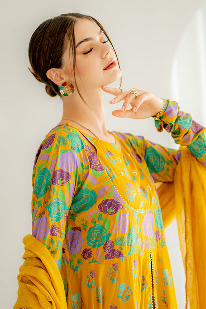 Ego | Diva Premium | GOLD 3 PIECE - Ladies Clothes - Maria Faisal