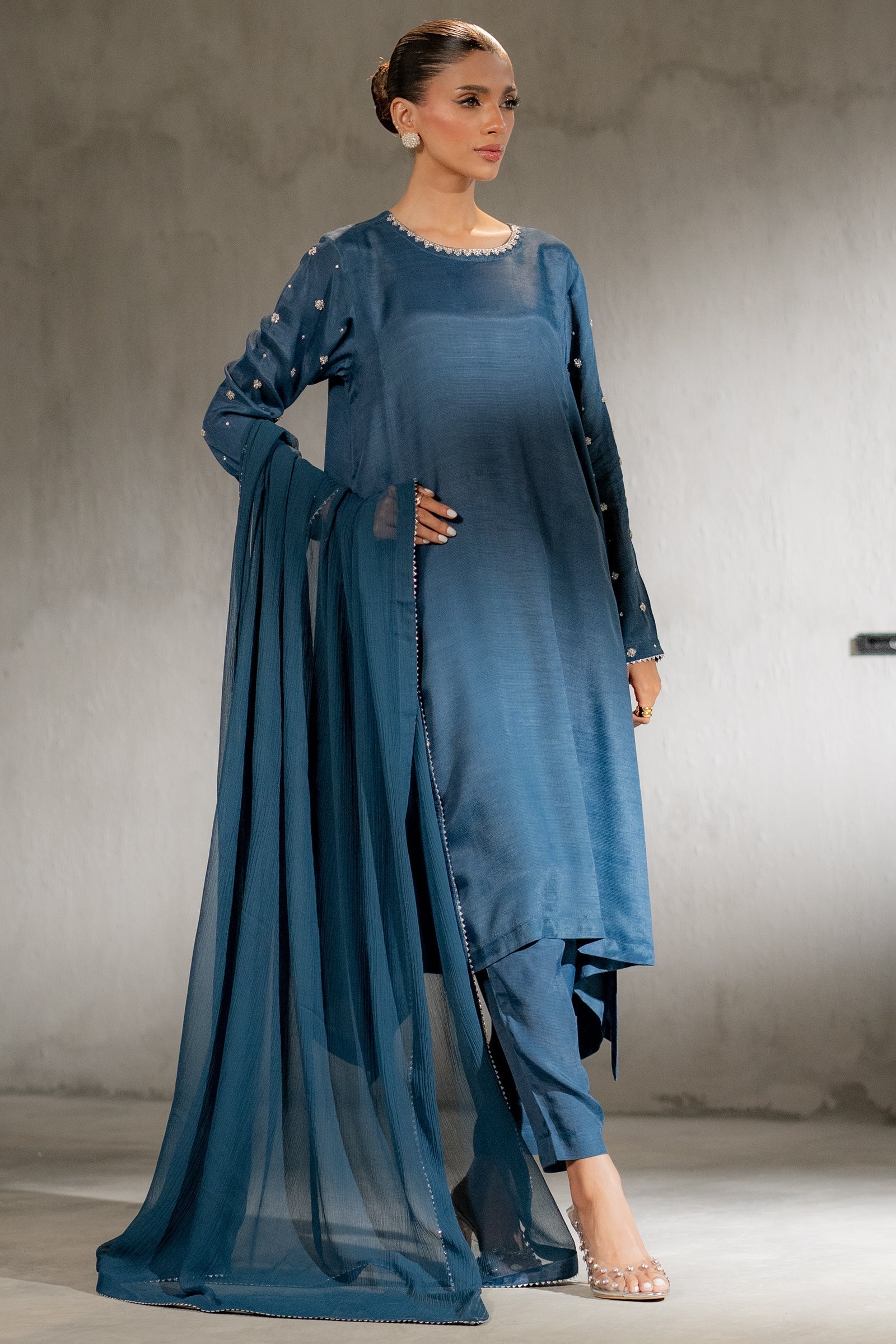 Ego | Diva Premium | SILVERITE 3 PIECE - Ladies Clothes - Maria Faisal