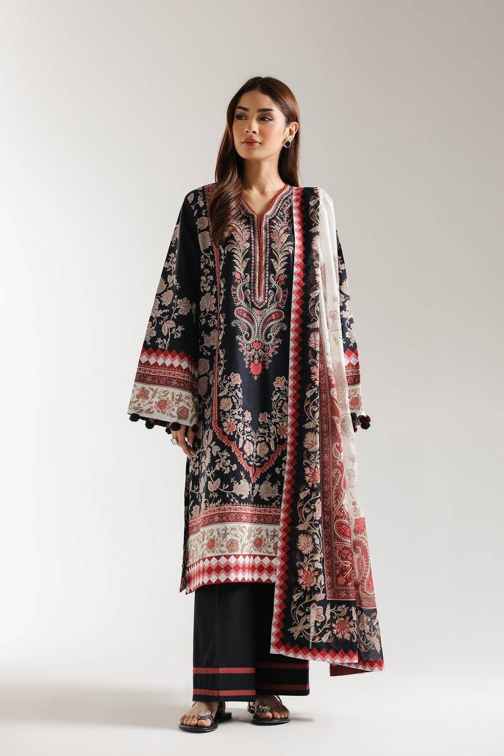 Ethnic | Spring Summer 25 | ES-12 by Maria Faisal - Registered Vendor of : Ethnic - type : Ladies Clothes - 100% original wedding dresses
