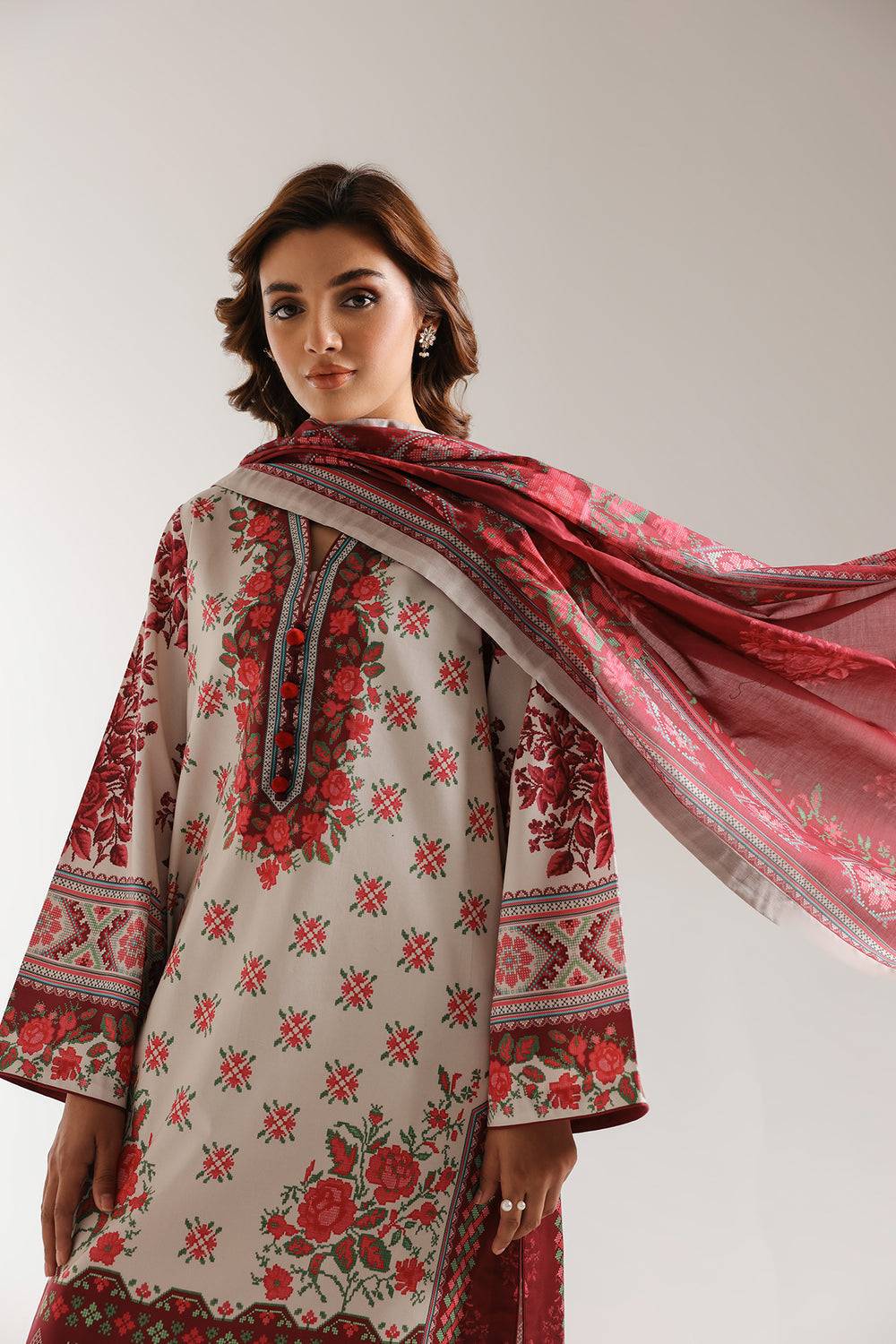 Ethnic | Spring Summer 25 | ES-07 by Maria Faisal - Registered Vendor of : Ethnic - type : Ladies Clothes - 100% original wedding dresses