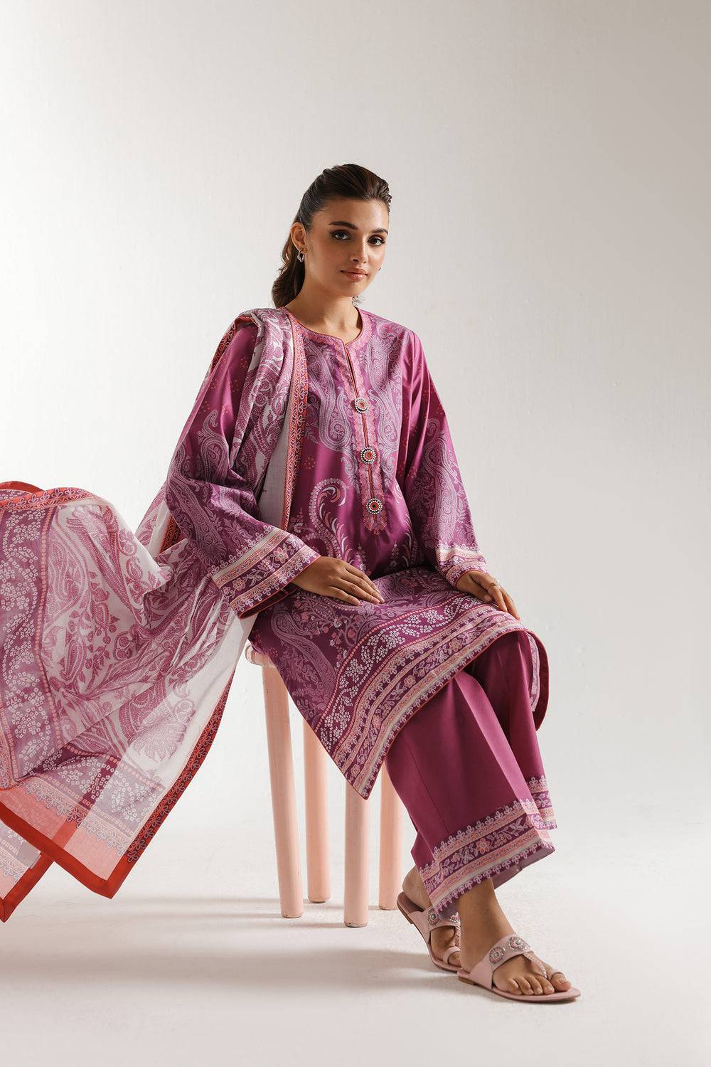 Ethnic | Spring Summer 25 | ES-11 by Maria Faisal - Registered Vendor of : Ethnic - type : Ladies Clothes - 100% original wedding dresses