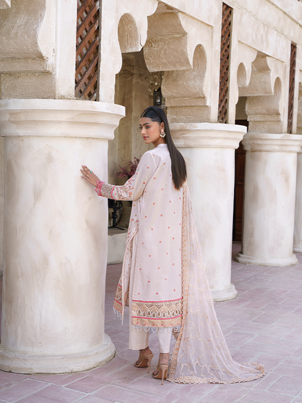 Zebtan | Zeenat Luxury Lawn Eid Collection | ZL 01 - Waniyas