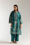 Ethnic | Rozana Collection 25 | Embroidered Dress 21A - Ladies Clothes - Maria Faisal
