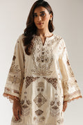 Ethnic | Rozana Collection 25 | Embroidered Dress 22A - Ladies Clothes - Maria Faisal