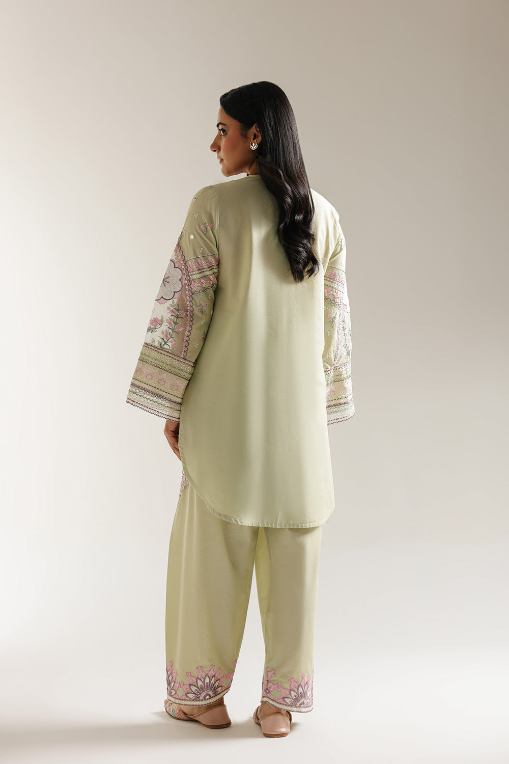 Ethnic | Rozana Collection 25 | Embroidered Dress 23A - Ladies Clothes - Maria Faisal
