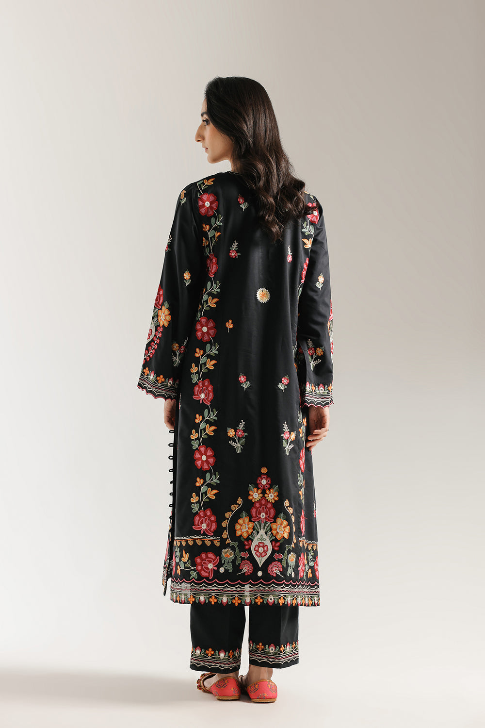 Ethnic | Rozana Collection 25 | Embroidered Dress 16A - Ladies Clothes - Maria Faisal