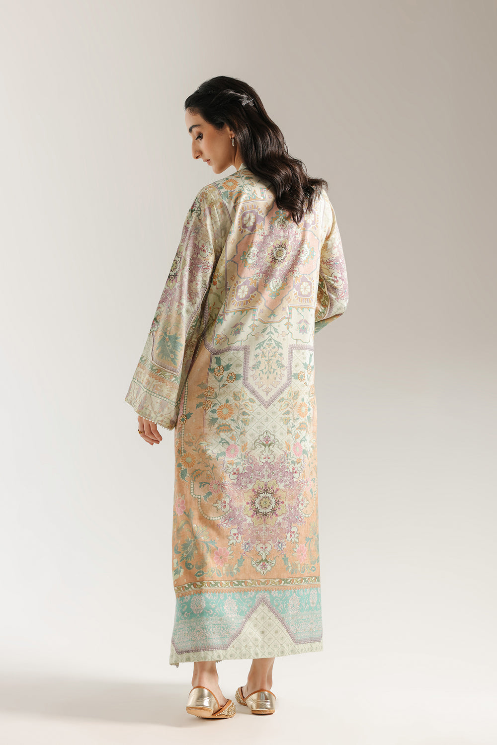 Ethnic | Rozana Collection 25 | Embroidered Dress 14A - Ladies Clothes - Maria Faisal