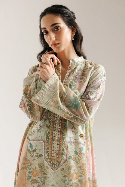 Ethnic | Rozana Collection 25 | Embroidered Dress 14A - Ladies Clothes - Maria Faisal