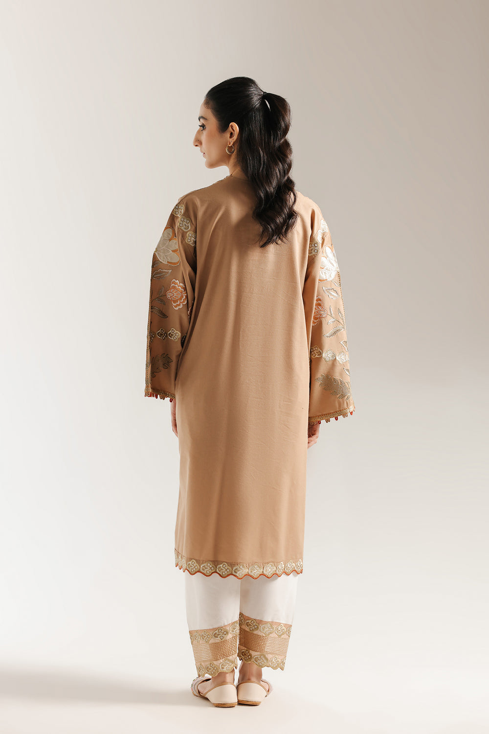 Ethnic | Rozana Collection 25 | Embroidered Dress 12A - Ladies Clothes - Maria Faisal