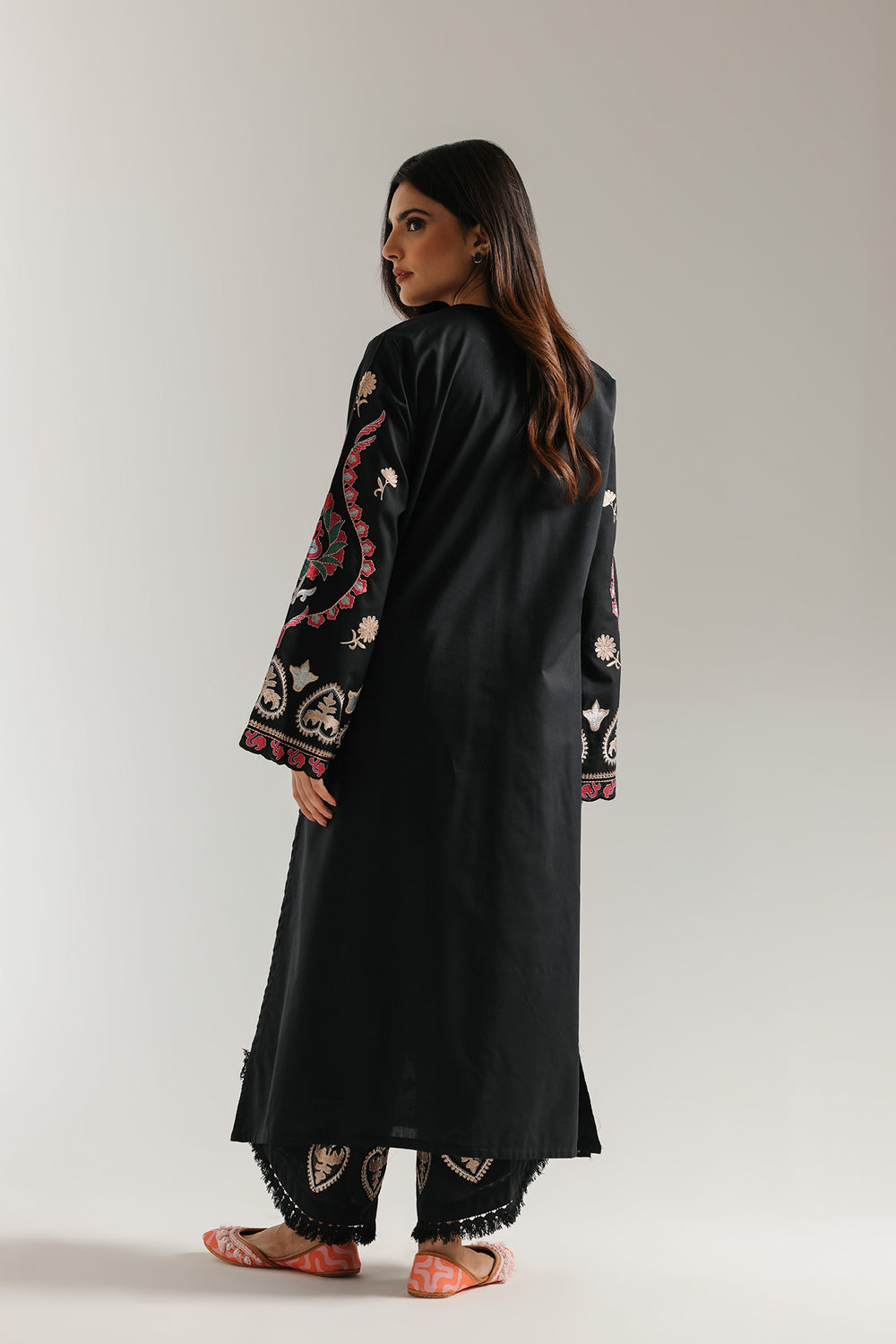 Ethnic | Rozana Collection 25 | Embroidered Dress 25A - Ladies Clothes - Maria Faisal