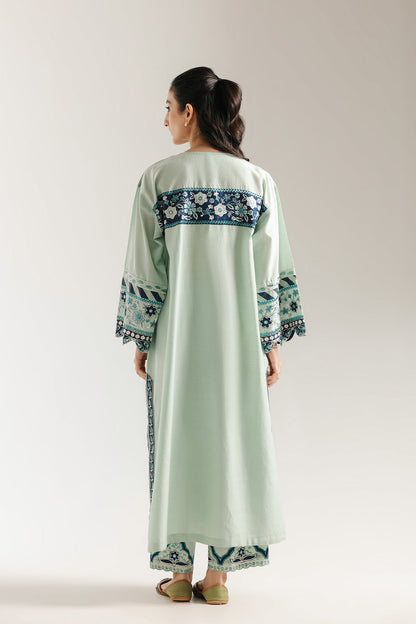 Ethnic | Rozana Collection 25 | Embroidered Dress 24A - Ladies Clothes - Maria Faisal