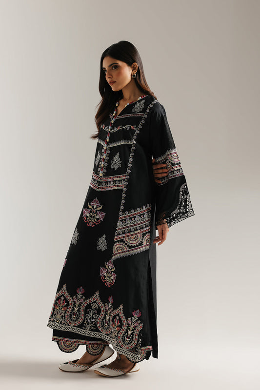 Ethnic | Rozana Collection 25 | Embroidered Dress 18A - Ladies Clothes - Maria Faisal