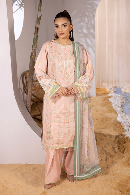 Ellena | Luxury Embroidered Collection| P-01 - Maria Faisal