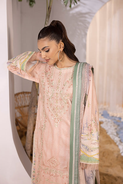 Ellena | Luxury Embroidered Collection| P-01 - Maria Faisal