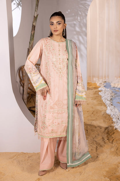 Ellena | Luxury Embroidered Collection| P-01 - Maria Faisal