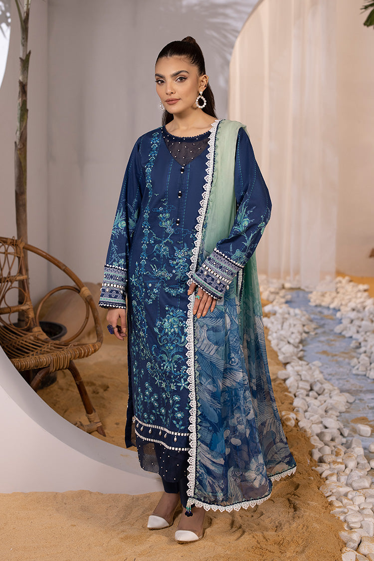 Ellena | Luxury Embroidered Collection| P-06 - Waniyas