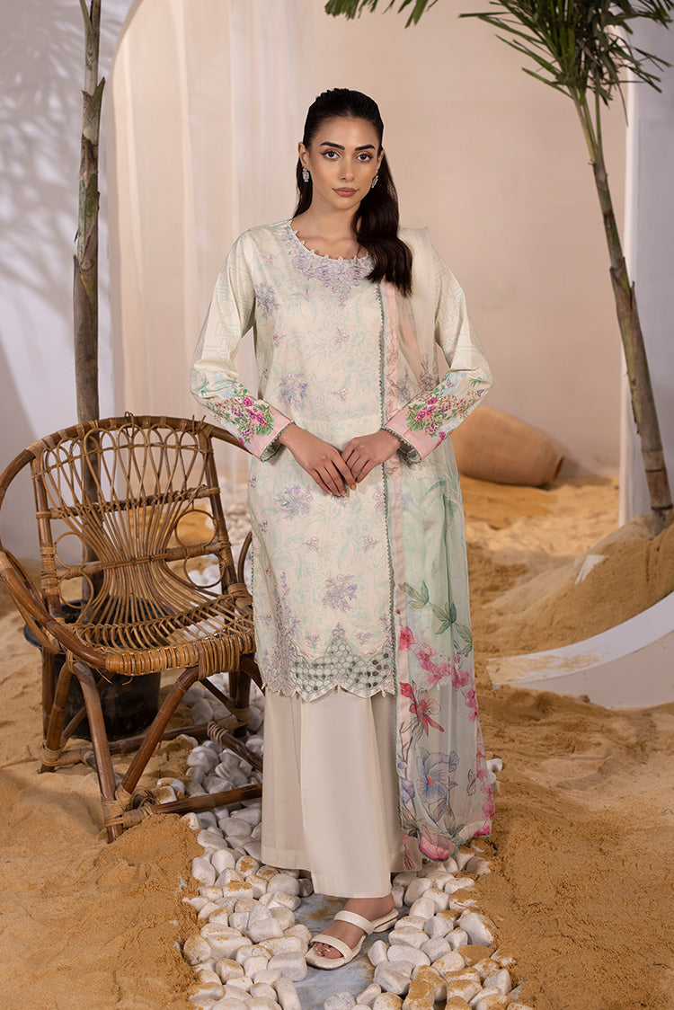 Ellena | Luxury Embroidered Collection| P-07 - Waniyas