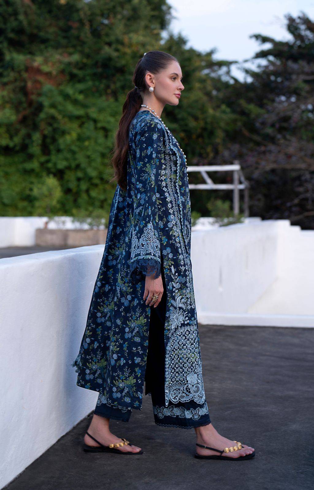 AJR Couture | Printakari Lawn 25 | Eden by Maria Faisal - Registered Vendor of : AJR Couture - type : Ladies Clothes - 100% original wedding dresses