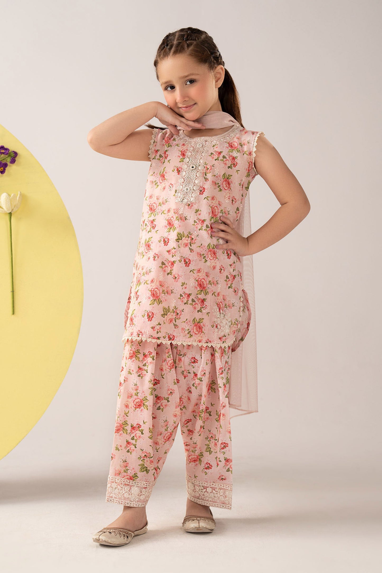 Maria B Kids | Kids Clothing | 3 Pc Printed Lawn Suit
