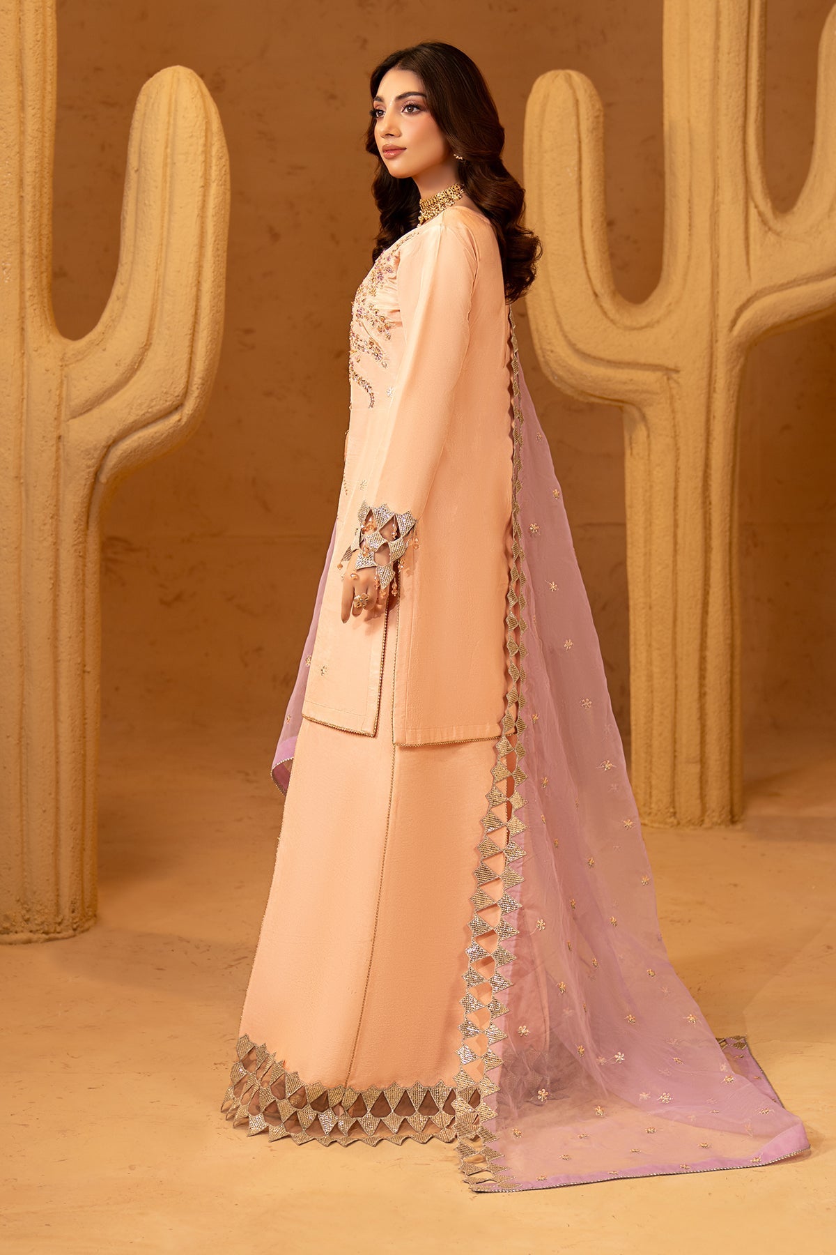 Maryams | Noir Luxury Formals | Ophelia - Formal Dress - available at Maria Faisal in UK and USA.