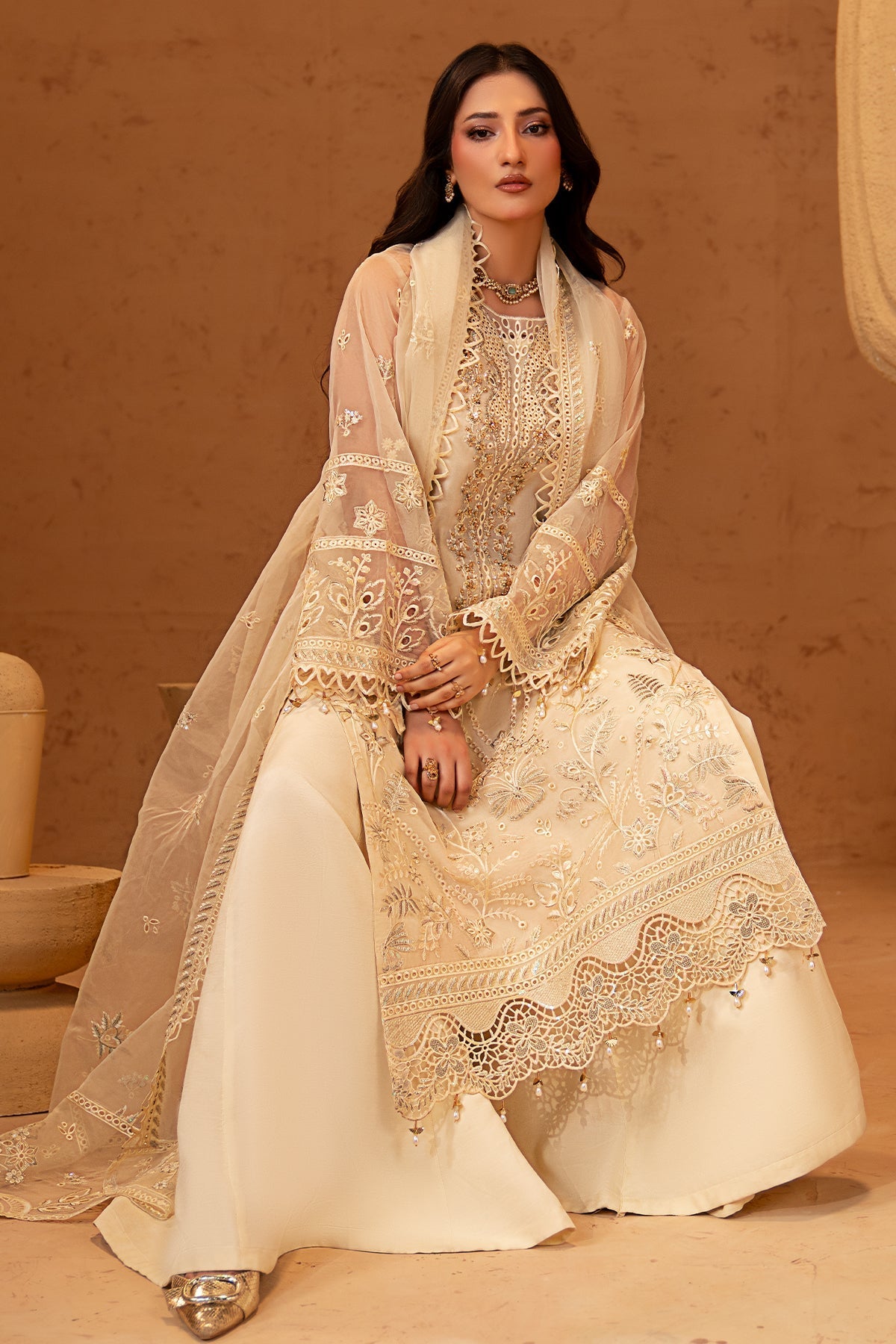 Maryams | Noir Luxury Formals | Celeste - Formal Dress - available at Maria Faisal in UK and USA.