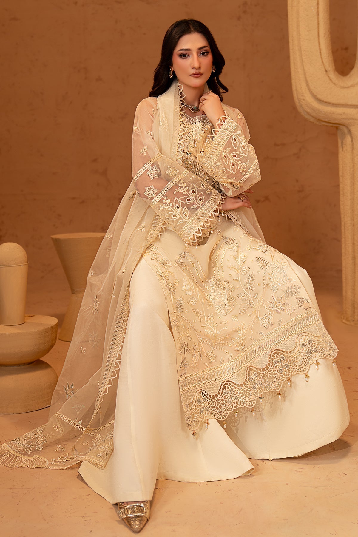 Maryams | Noir Luxury Formals | Celeste - Formal Dress - available at Maria Faisal in UK and USA.