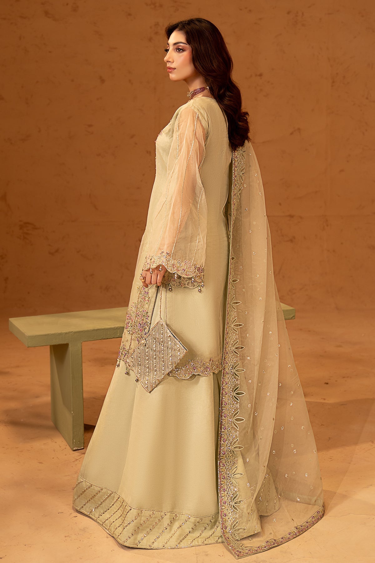 Maryams | Noir Luxury Formals | Symphony - Formal Dress - available at Maria Faisal in UK and USA.
