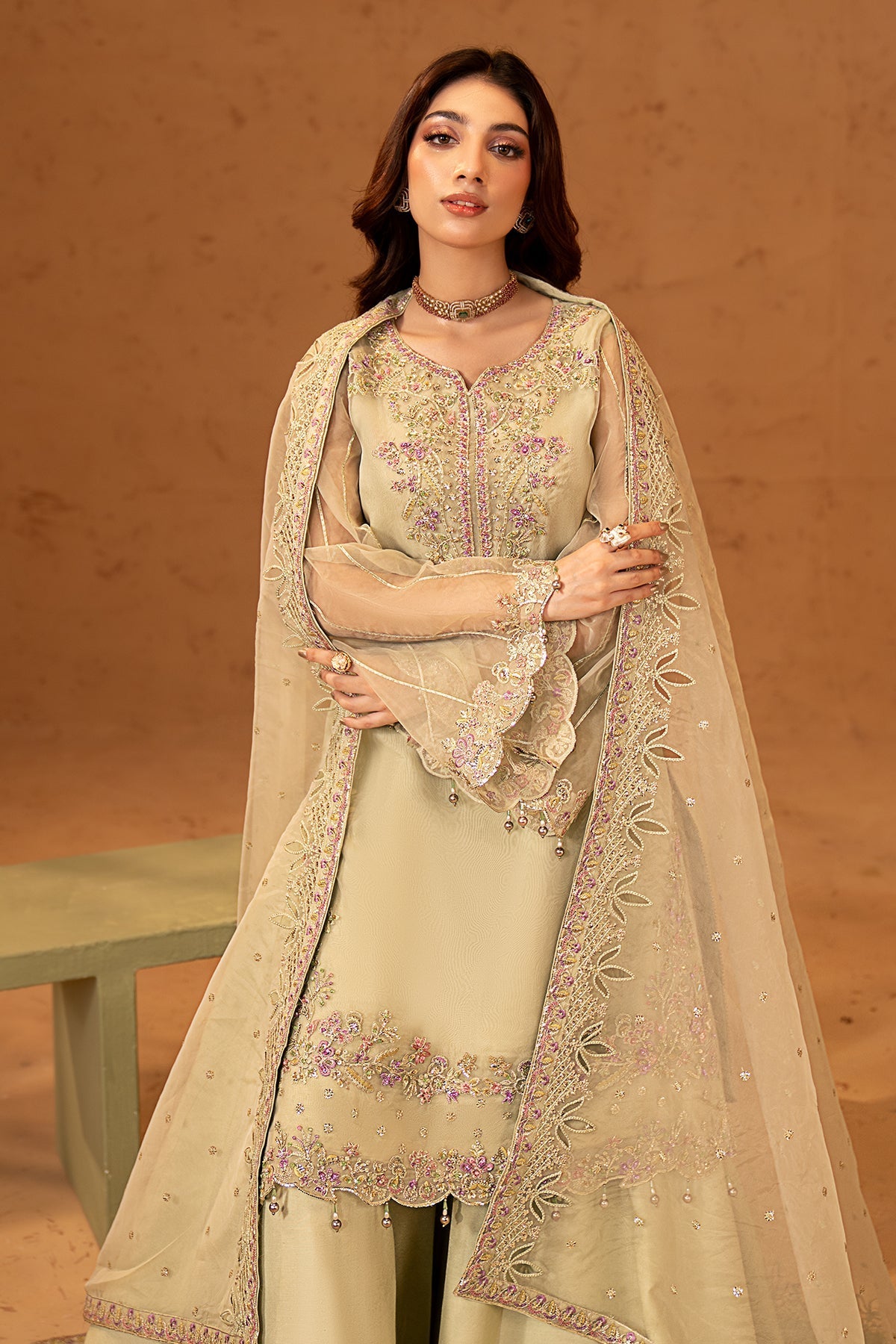 Maryams | Noir Luxury Formals | Symphony - Formal Dress - available at Maria Faisal in UK and USA.