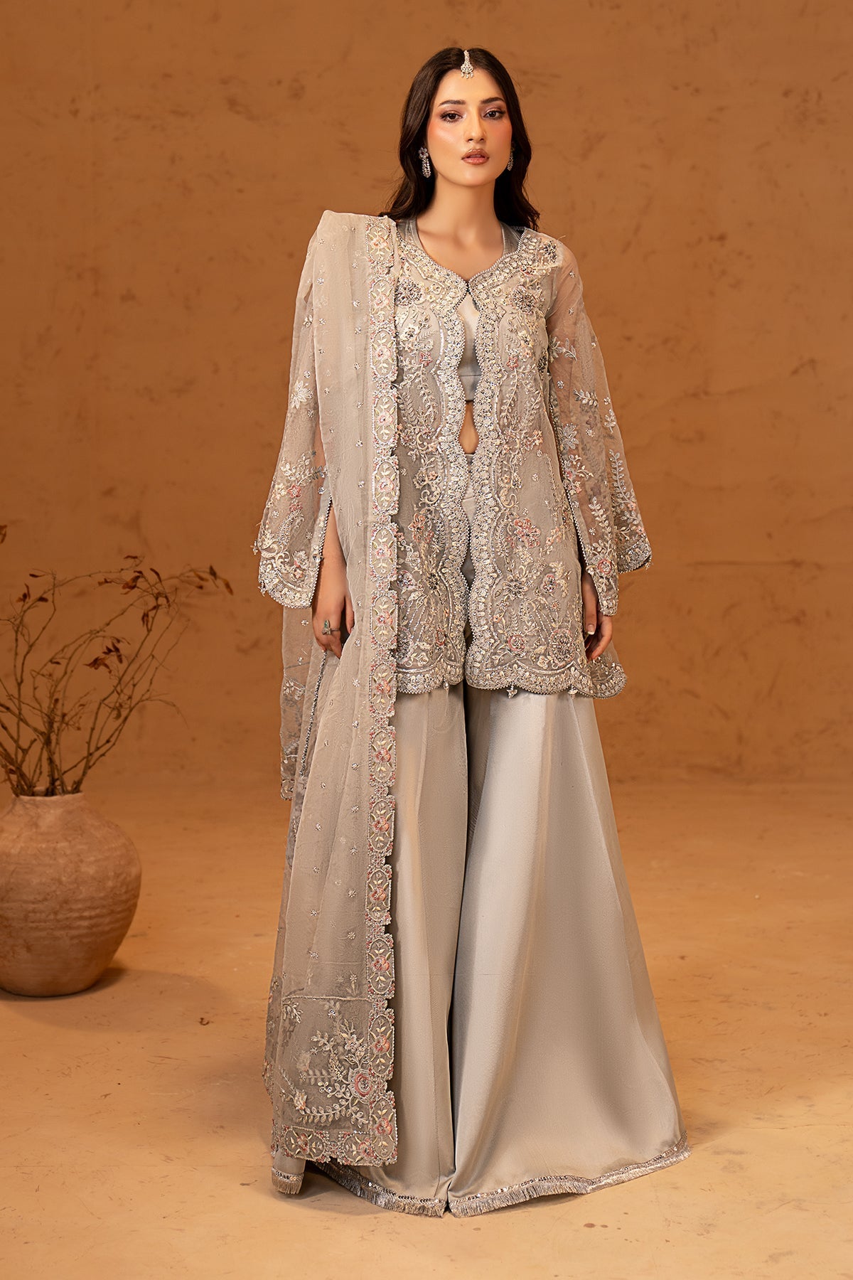 Maryams | Noir Luxury Formals | Serenade - Formal Dress - available at Maria Faisal in UK and USA.