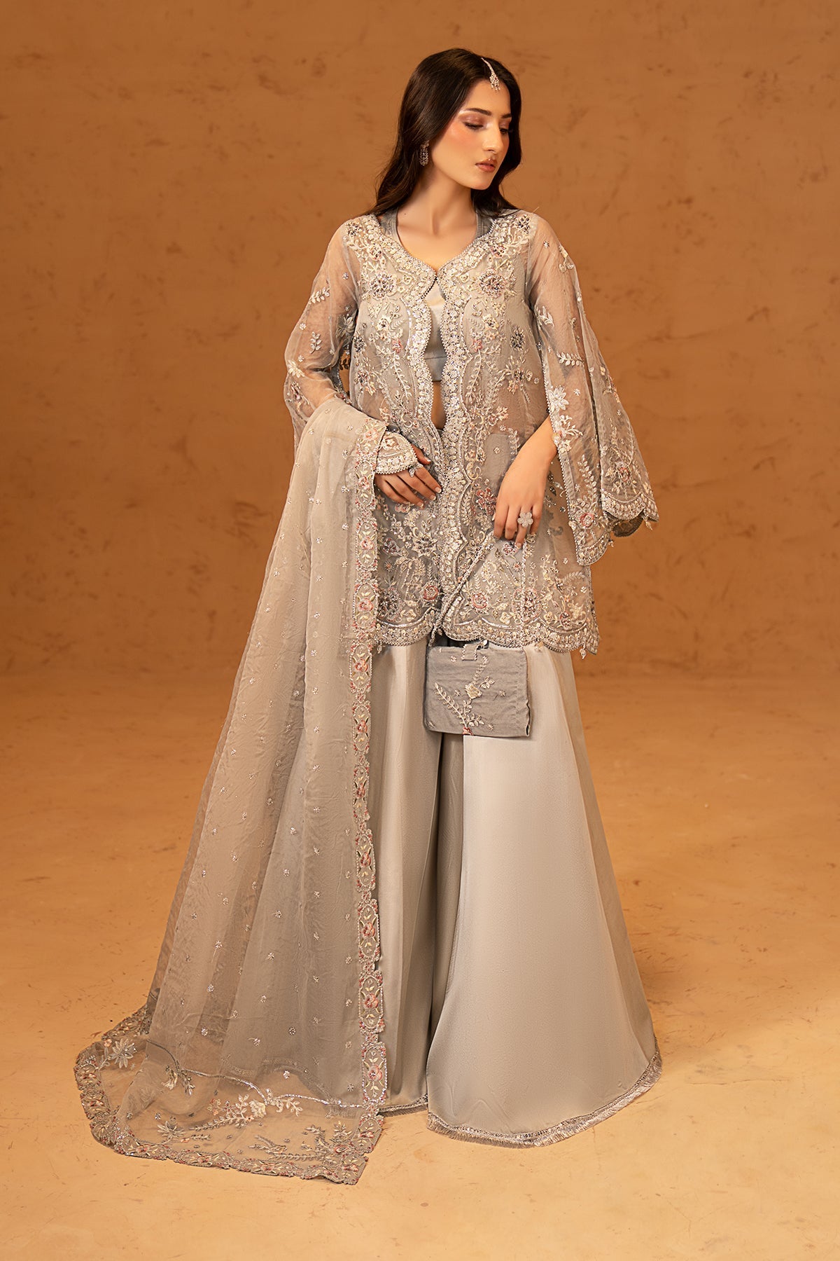 Maryams | Noir Luxury Formals | Serenade - Formal Dress - available at Maria Faisal in UK and USA.