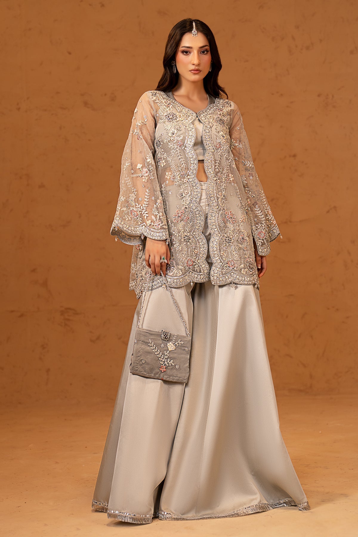 Maryams | Noir Luxury Formals | Serenade - Formal Dress - available at Maria Faisal in UK and USA.