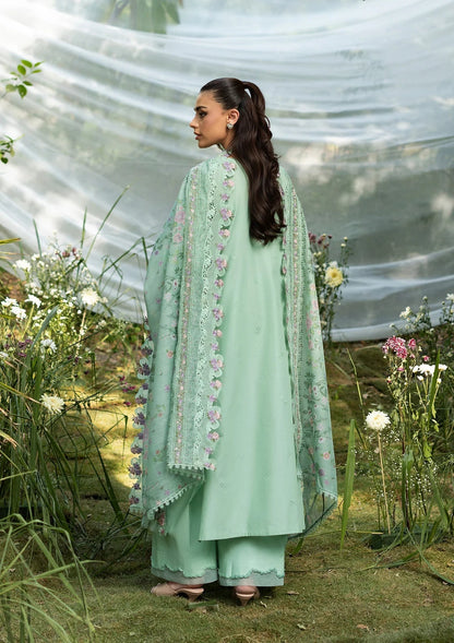 Elaf Premium | Luxury Lawn 26 | ELQ-3A DAISY CHAIN - Luxury Dress - available at Maria Faisal in UK and USA.
