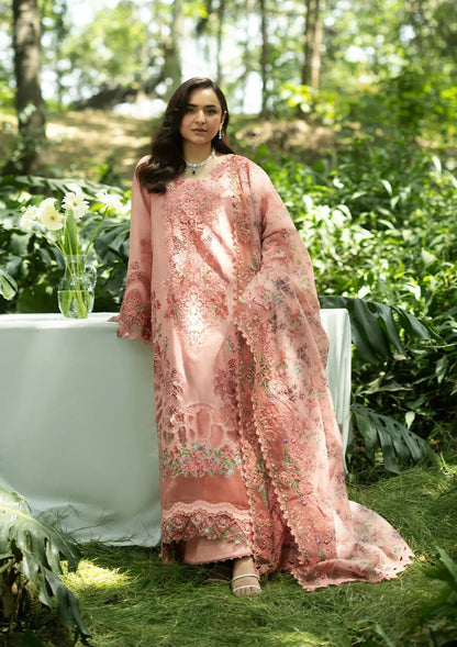 Elaf Premium | Luxury Lawn 26 | ELQ-5A ENDLESS LOVE - Luxury Dress - available at Maria Faisal in UK and USA.