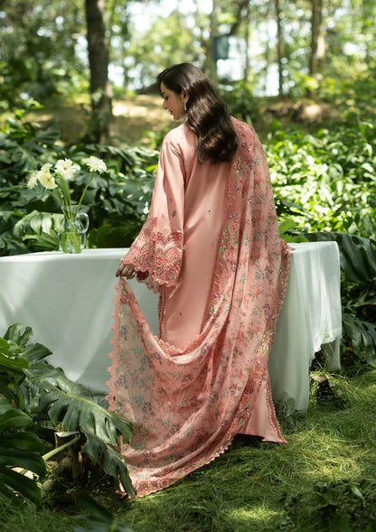 Elaf Premium | Luxury Lawn 26 | ELQ-5A ENDLESS LOVE - Luxury Dress - available at Maria Faisal in UK and USA.