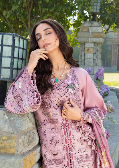 Elaf Premium | Luxury Lawn 26 | ELY-09 ROSEE - Luxury Dress - available at Maria Faisal in UK and USA.