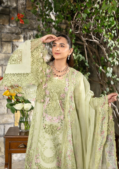 Elaf Premium | Luxury Lawn 26 | ELY-11 SPANISH MUSE - Luxury Dress - available at Maria Faisal in UK and USA.