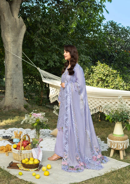 Elaf Premium | Luxury Lawn 26 | ELY-3B PARADISE - Luxury Dress - available at Maria Faisal in UK and USA.