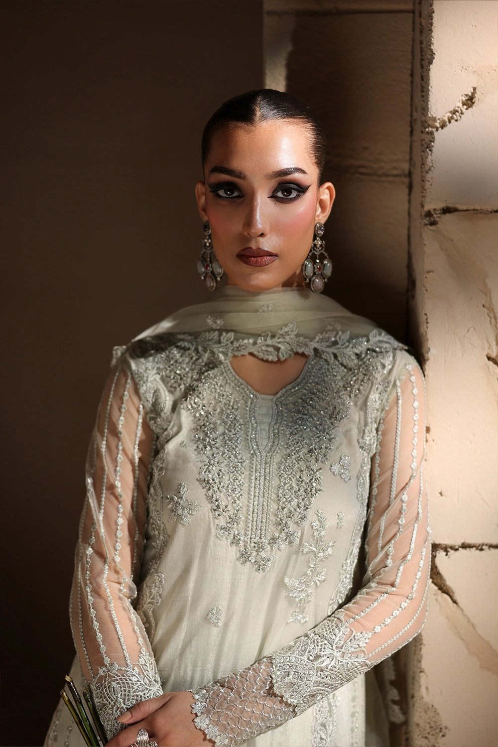 Azure | Luxe Formals | Elysian - Formal Dress - available at Maria Faisal in UK and USA.