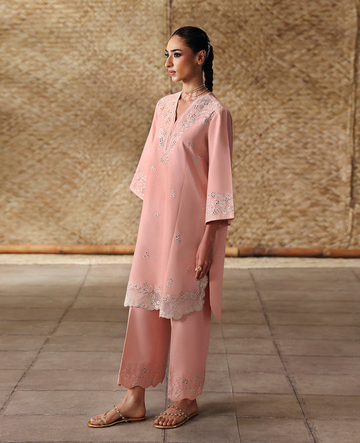 Republic Womenswear | Neoma Essential Basic Pret 26 | Arlisse - Casual Dress - available at Maria Faisal in UK and USA.