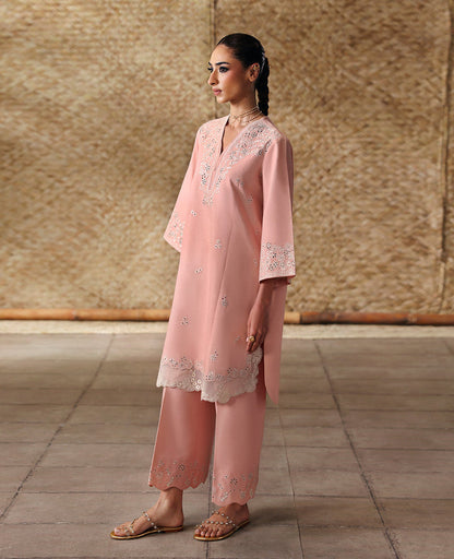 Republic Womenswear | Neoma Essential Basic Pret 26 | Arlisse - Casual Dress - available at Maria Faisal in UK and USA.
