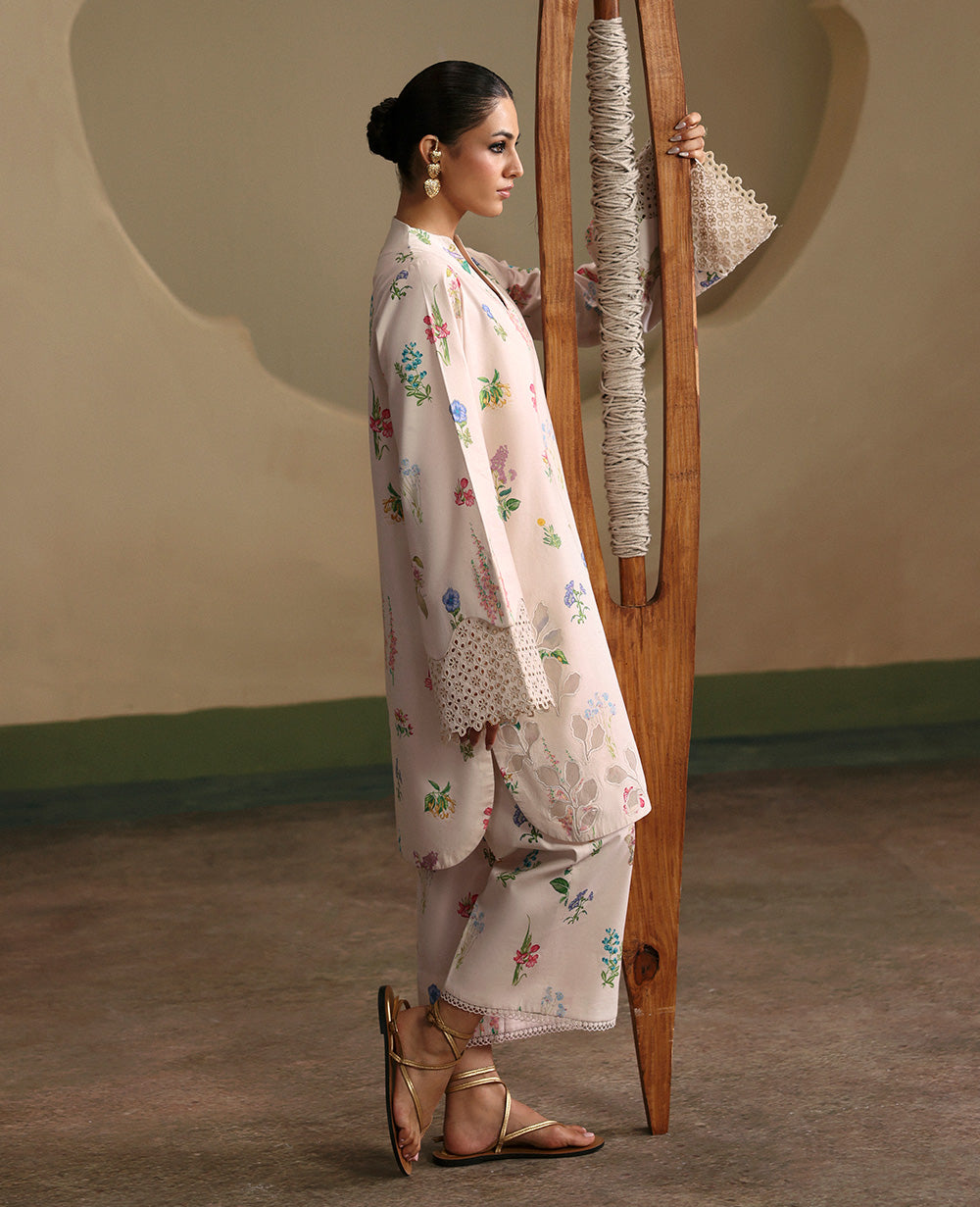 Republic Womenswear | Neoma Essential Basic Pret 26 |Zarelle - Casual Dress - available at Maria Faisal in UK and USA.