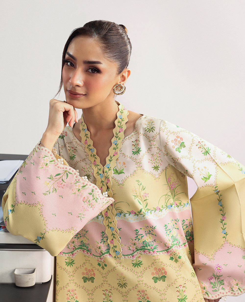 Republic Womenswear | Essentials Pre Fall | Myra - Casual Dress - available at Maria Faisal in UK and USA.