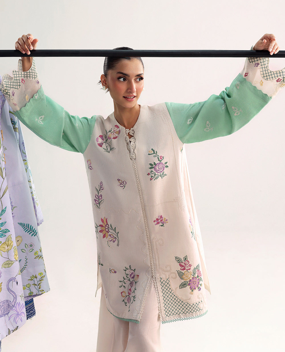 Republic Womenswear | Essentials Pre Fall | Serenya - Casual Dress - available at Maria Faisal in UK and USA.