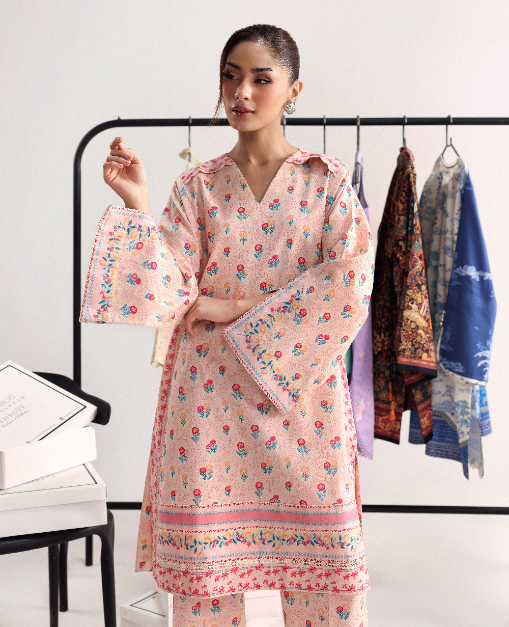 Republic Womenswear | Essentials Pre Fall | Coralia - Casual Dress - available at Maria Faisal in UK and USA.